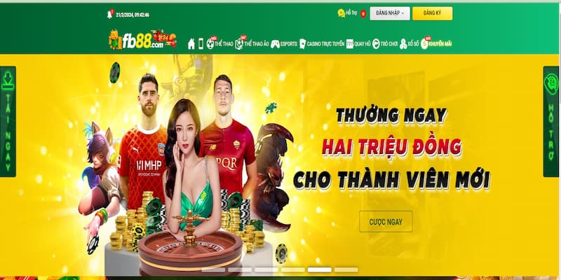 Hướng dẫn anh em cách nhận 50k tại FB88 